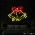 thumbnail image 2 of Glowneon Christmas Bell Neon Sign, Christmas Bell LED Sign, Handmade Christmas Neon Sign, 2 of 5