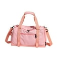 thumbnail image 2 of Kuntesetty Gym Bag Fitness with Shoe Compartment Easy to Carry Tote Water Resistance Sports Pink, 2 of 9