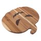thumbnail image 4 of Bandeja de madera con forma de calabaza para Halloween, tabla de quesos rústica con temática de otoño, bandeja para aperitivos para la fiesta de Acción de Gracias y la cosecha de otoño., 4 of 8