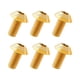thumbnail image 3 of Pernos de Rotor de Freno de Disco Zulema Titanio M5x10 mm 6 Piezas Oro, 3 of 8