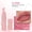 pink, variant on Long Lasting Matte Finish Lip Mud,Hydrating Glossy Lip Oil with Applicator,Non-Stick Soft Mist Effect For Women