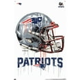 thumbnail image 2 of NFL New England Patriots - Drip Helmet 20 Wall Poster with Push Pins, 22.37" x 34", 2 of 5