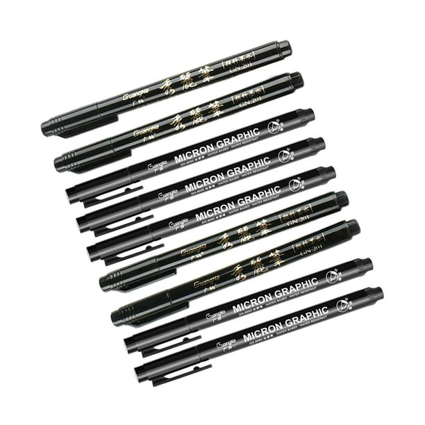 thinsony 6/9x Calligraphy Brush Pen Fountain Watercolor Hand Lettering