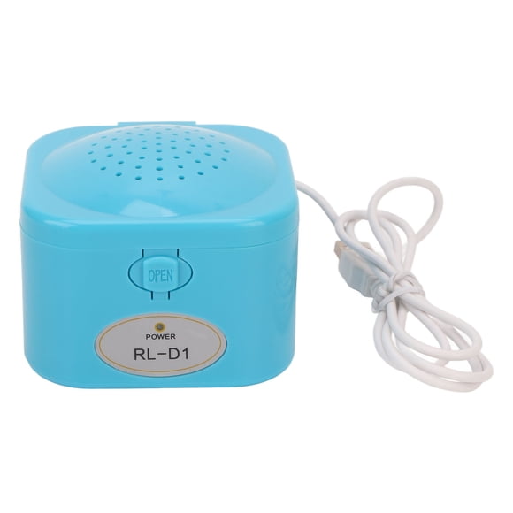 Secador de audífonos Deshumidificador Electrónico Socio Temperatura Constante Sistema de Secado Automático Azul