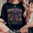 thumbnail image 2 of Magic Practical Apothecary Shirt, Ownes Sister's Apothecary, Magic Practical, Midnight Margaritas Witchy, Practical Magic, 2 of 4