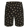 thumbnail image 6 of Naloa Cow Skulls Men's Beach Shorts, Surfing shorts, Swim trunks, Quick Dry Swim Trunks for Surfing Beach Fun - X-Large, 6 of 9