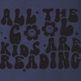 thumbnail image 3 of CafePress - All The Cool Kids Are Reading Long Sleeve T Shirt - Long Sleeve Dark T-Shirt, 3 of 4
