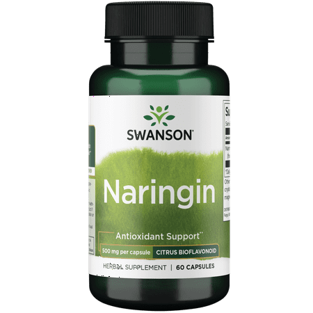 Swanson Naringin 500 mg 60 Capsules