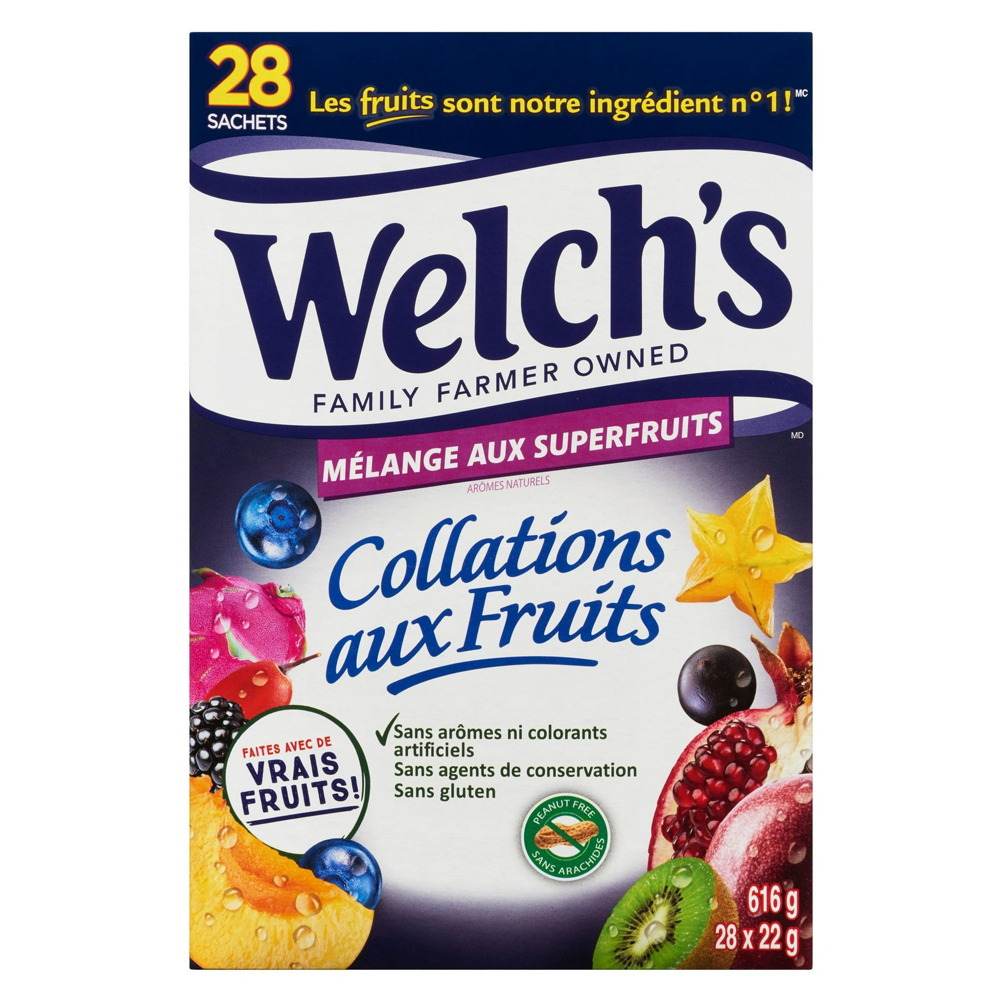 Welch’s® Fruit Snacks Superfruit 28 packets
