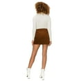 thumbnail image 4 of Cali1850 Women's Casual Mini Skirt Stylish Versatile Flared Skater Bodycon Skirts, 4 of 6