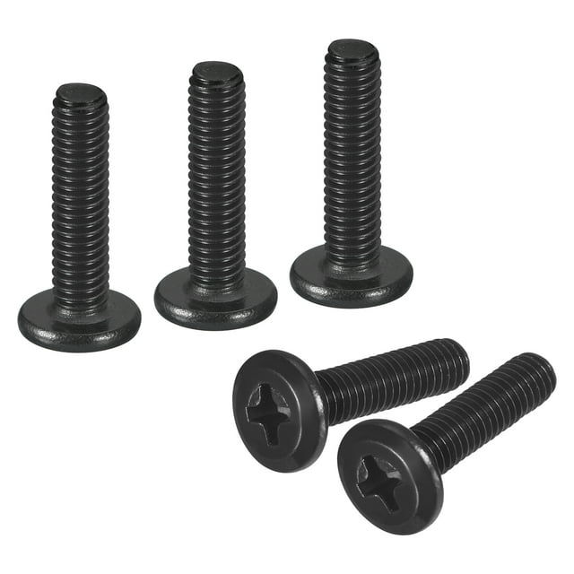 20Paquete M4-0.7 x 16mm Tornillos de Cabeza Redonda Plana, Accesorio de Conducción Phillips