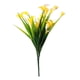 thumbnail image 1 of Matsuzay 25 cabezas de tela de seda, ramas de flores, ramo de flores artificiales, flor falsa para fiesta Flores artificiales, 1 of 6