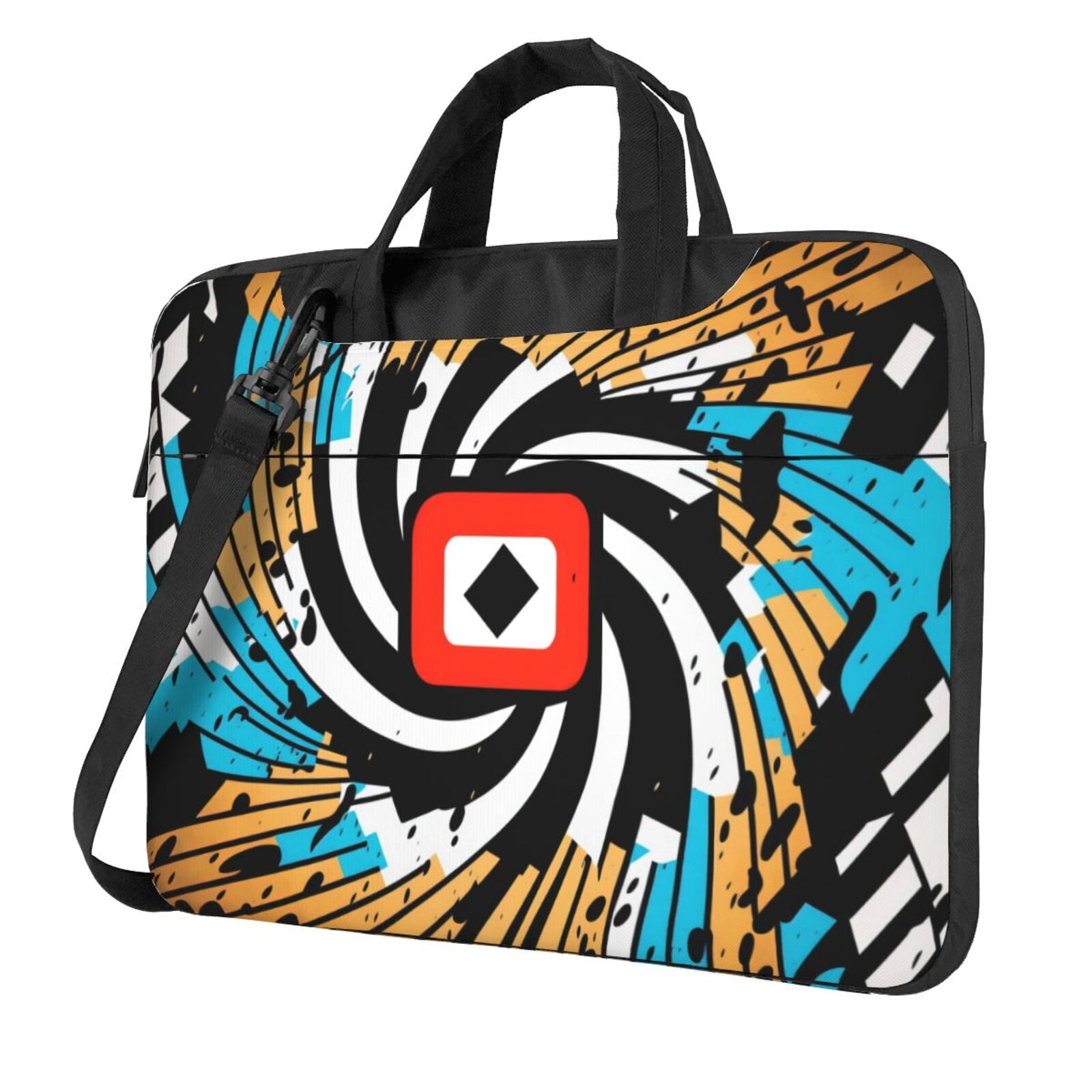 Twisted Vortex Art Laptop Bag, 14 inch Laptop or Tablet, Business Casual Laptop Bag