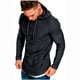 thumbnail image 5 of Primavera y verano nuevas camisetas de manga larga deportivas informales con capucha de Color sólido para hombres están de moda y a la moda, 5 of 5