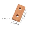 thumbnail image 2 of UPOUART 50 Pcs Briques Jouets Rouges en Argile de Poterie Anticorrosion pour Accessoires de Table de Sable Bricolage et Projets pour Adultes, 2 of 7
