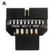 thumbnail image 1 of Adaptador de 9 pines Convertidor de puerto Placa base Accesorios de chasis (PH23A), 1 of 4