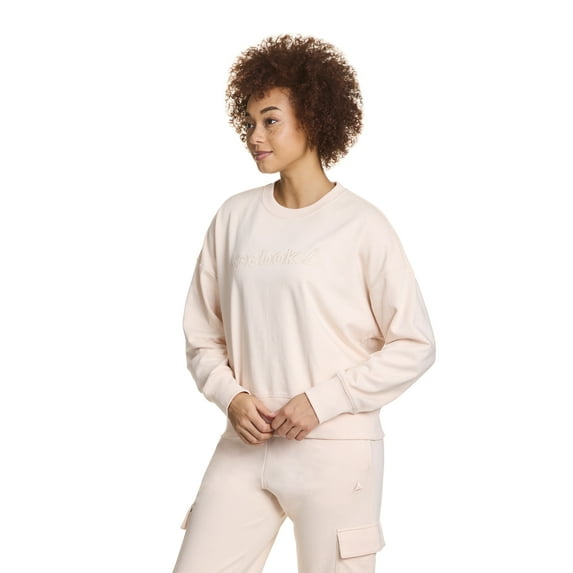 Reebok Women's Meet and Greet Crewneck Sweatshirt, Sizes XS-XXXL