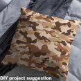 thumbnail image 2 of Castle Fairy Abstract Camo Fabric by the Yard 5 Yards for Teenager,Brown Wheat Fabric for Sewing,Home Decor Fabric by the Yard,Breathable Home Decor, 2 of 6