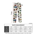 thumbnail image 3 of Men's pajama pants with cute camping bears and moose， soft home pajama pants， casual and comfortable loose fit pajama pants， elastic waistband， the ideal gift for birthdays and holidays., 3 of 10