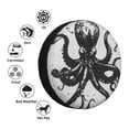 thumbnail image 4 of Gukieu Abstract Ink Octopus Print Car Tire Cover, Adjustable Waterproof and Dustproof Tire Protection Cover, Suitable for SUV, Truck, Van-15 inch, 4 of 6