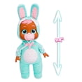 thumbnail image 3 of Cry Babies Tiny Cuddles Bunny Cindy Doll, Length 5.512 in, 3 of 6