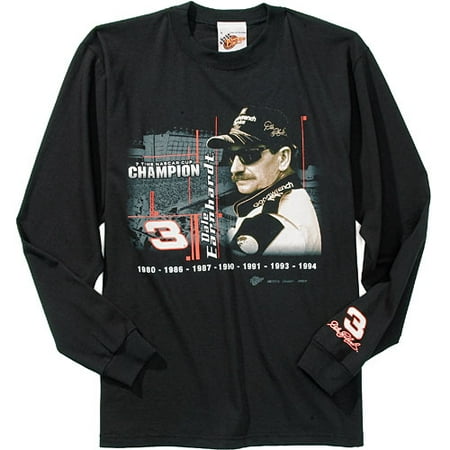 NASCAR - Men's Long Sleeve Dale Earnhardt, Sr. Tee Shirt