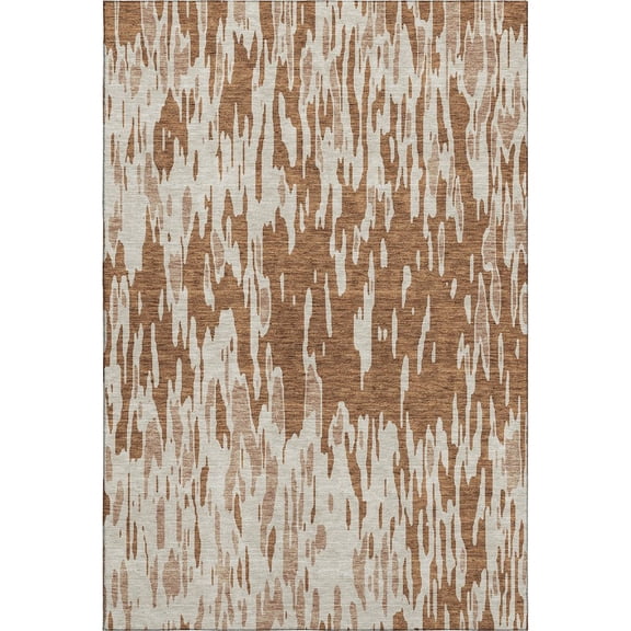 Dalyn Rugs Premium Machine Washable Mayfield AMF945 Paprika 3' x 5' Rug