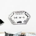 thumbnail image 1 of Passport Stamps Wall Decal by Wallmonkeys Peel and Stick Graphic (24 in W x 16 in H) WM268352, 1 of 4