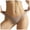 Khaki, variant on vigerkar Seamless Thong for Women Breathable Comfort Cotton Underwear Low Waisted Bikini Knickers White, S