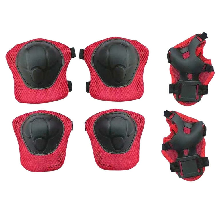 4 in 1 Kids PVC Plastic Knee Pads, Elbow Guard, Pair of Gloves, Helmet  Safety Gears Set Combo for Roller Skates, Cycling