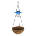 thumbnail image 3 of Macetas colgantes de alambre de metal Soporte de planta de alambre redondo Cesta colgante Colgante redondo Azul Cola Cesta colgante, 3 of 8