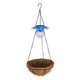 thumbnail image 3 of Macetas colgantes de alambre de metal Soporte de planta de alambre redondo Cesta colgante Colgante redondo Azul Cola Cesta colgante, 3 of 8