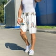 thumbnail image 7 of Bixox Men's Animals in Transport printed lightweight casual shorts, soft sleep shorts with pockets., 7 of 7