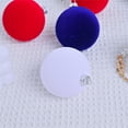 thumbnail image 4 of Chmadoxn 12 Pcs Independence Day Ball Ornaments, 2.36 Inch 4th of July Decorations for Tree, Red White and Blue Decorations, Patriotic Decorations for Memorial Day, Veterans Day Decor, 4 of 6