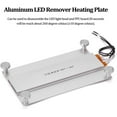 thumbnail image 2 of Aluminum LED Remover Heating Soldering Platform Welding BGA Station PTC Split Board Heating Plate, 2 of 8