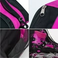 thumbnail image 4 of KEINXS Kids Roller Skate Bag Children Ice Skate Bag Triangle Inline Skate Bag Oxford Cloth Skate Shoes Carry Case Waterproof Skate Tote with Adjustable Shoulder Strap, 4 of 8