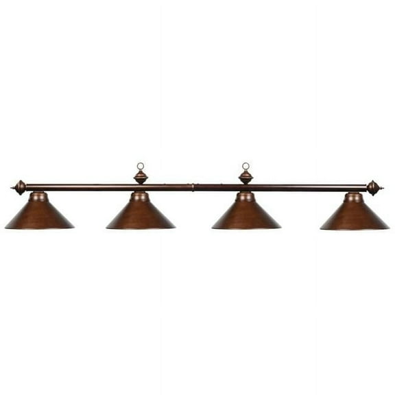 78 x 14 in. 4 Light Billiard Light, Oil Rubbed Bronze