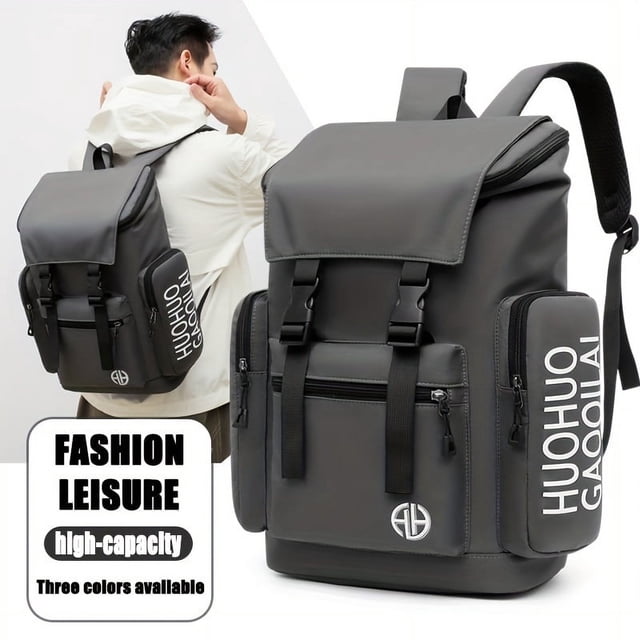 Large Capacity Leisure Travel Fashion Adjustable Daily Commuting Nylon Backpack