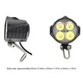 thumbnail image 2 of E-Bike Headlight 12W LED 36V 48V Cuerno de alto brillo Lámpara de scooter de bicicleta eléctrica, 2 of 2