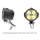 thumbnail image 2 of E-Bike Headlight 12W LED 36V 48V Cuerno de alto brillo Lámpara de scooter de bicicleta eléctrica, 2 of 5