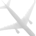 thumbnail image 4 of 4 Pcs Modèle d'Avion Micro Paysage en Plastique Blanc pour Collection de Modèles, 4 of 8