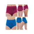 thumbnail image 6 of ToBeInStyle Women's 6 Pack Of Randomly Assorted Seamless Briefs - 2X, 6 of 7