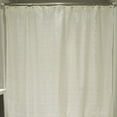 thumbnail image 3 of DII 72" Modern Style Fabric Lace Diamond Shower Curtain in Off-White, 3 of 4