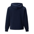 thumbnail image 6 of Namayuj Waffle Hoodies for Men Fall Solid Color Hooded Sweatshirt Trendy Pullover Tops Soft Long Sleeve Hoodie, 6 of 6