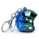 thumbnail image 3 of Llavero con casco colorido, colgante de equipaje, casco de motocicleta, casco de pato rompedor, 3 of 6
