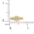thumbnail image 3 of TimeLe$$ Classics Women's Love Vows Natural Diamond Ring in 14K Yellow Gold - Gift for Valentine's Day Birthday (Ring Size 9), 3 of 5