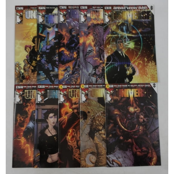 Universe #1-8 VF/NM complete series Paul Jenkins - Clayton Crain ; Image (AC28)