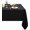 Black, variant on Rectangle Table Cloth, Oil-Proof Spill-Proof and Water Resistance Microfiber Tablecloth, Decorative Fabric Table Cover for Outdoor and Indoor Use