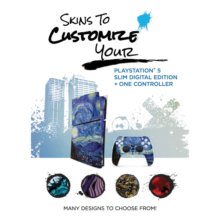 Sony PlayStation 5 Slim Digital PS5 Fortnite Cobalt Star with 