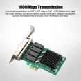 thumbnail image 4 of Gigabit Ethernet Card, 1000Mbps PCI Express 1.1 RTL8111H Chip Fast Cooling PCIe  Card  for Server, 4 of 7